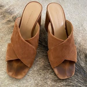 Banana Republic suede heels